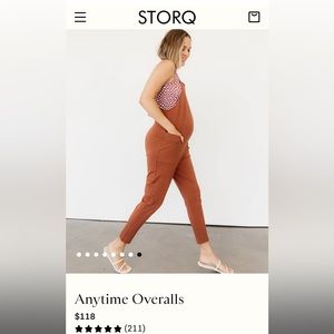 Storq Maternity & Postpartum Overalls
